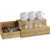 Wenko Bambusový organizér na čaj a kávu
