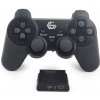 GEMBIRD Joy Gamepad JPD-WDV-01, vibrační, bezdrátový, PC/PS2/PS3, USB