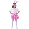 Detský kostým tutu sukne s čelenkou zajačik