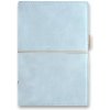 Filofax Osobný diár Domino Soft A6 pastelovo modrá 2023 týždenný