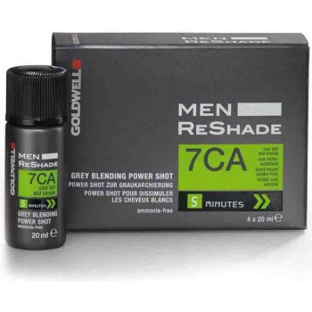 Goldwell Men Reshade 7CA - stredná popolavá blond 4 x 20 ml