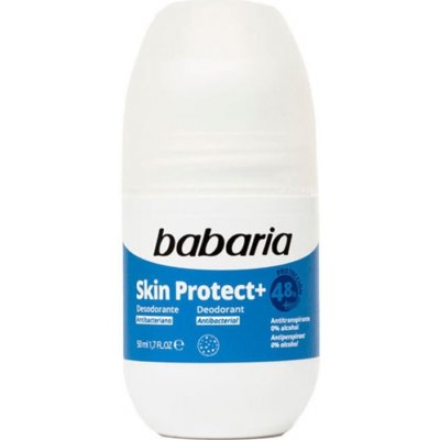 Babaria dezodorant Skin Protect+ roll-on s antibakteriálnou prísadou 50 ml