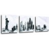 Impresi Obraz New York panorama - 90 x 30 cm (3 dielny)