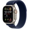 Apple Watch Ultra 2 (2024) Cellular 49mm Prírodné titánové telo Modrý trailový ťah (S/M) 130-180 mm MX4J3QC/A