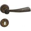 MPkovania LI - ROSE - R, kľučka/kľučka, rozety PZ, BRA - bronz antik (AN)