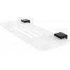 Nimco Polica do kúpeľne a sprchy 30 cm – plexisklo čierna Kibo Ki-X330-90