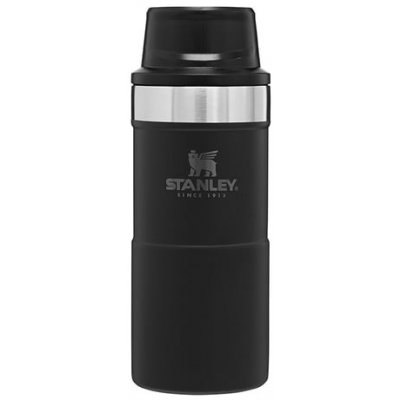 Stanley Trigger Classic čierny termo pohár z ocele 350 ml