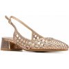 Lodičky slingback Xti® so splietaním ružová/zlatá 039 Blancheporte