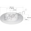 Brzdový kotúč TOPRAN - Hans Pries GmbH 721 185