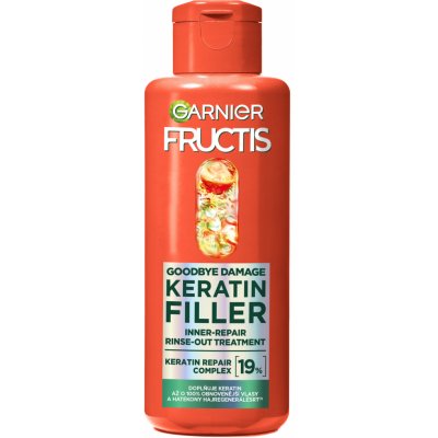 Garnier Fructis Goodbye damage keratin filler posilňujúci oplachovacia starostlivosť 200 ml