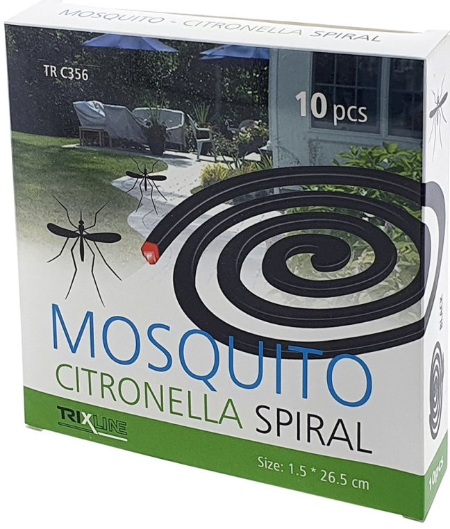 Trixline Špirála proti komárom Mosquito Spiral TR C356 citronella 10 ks