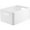 Rotho Úložný box A5 Country 6L – biely