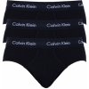 Calvin Klein 3Pack pánske slipy čierne