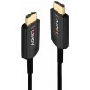 Kábel HDMI M/M 10m, Ultra High Speed+Eth, 8K@60Hz, HDMI 2.1, čierny, jednosmerný, aktívny, optický