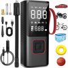 Bezdrôtová kompresorová elektrická pumpa na bicykel Powerbank