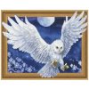 Diamantové malování - Sova symbol noci - 40x50 cm