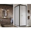 Ravak Supernova stena sprchovacieho kúta 75 cm čierna matný/materiál z polystyrénu 940303R211