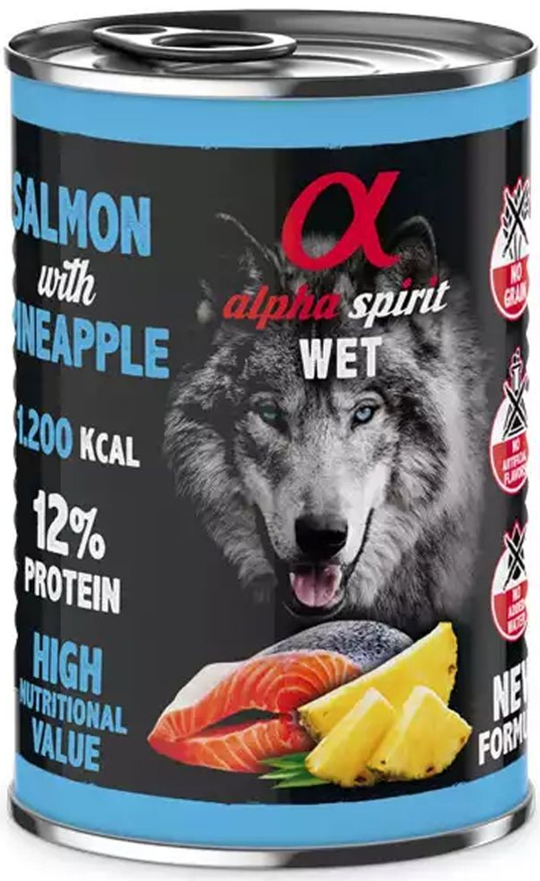Alpha Spirit Sardine & Banana 400 g