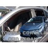 Toyota Corolla Sedan od 2018 (so zadnými) - deflektory Heko