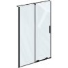 Ravak Roll - Sprchové dvere, 98-100 cm, čierna/číre sklo X08VA0300Z1