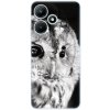 Odolné silikónové puzdro iSaprio - BW Owl - Infinix Hot 30i
