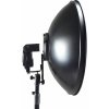 Biely Beauty dish s voštinou a difuzérom 55 cm pre systémový blesk (BD5Wset)