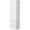 Naturel Kúpeľňová skrinka vysoká Pavia 40x155x35 cm biela mat PAVIA3V40DVLBI