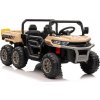 Lean Cars Car s baterií XMX623B 24V zlatá Farmer Truck ELECTRIC KIPER