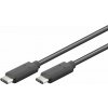 PremiumCord USB-C/male - USB-C/male, černý, 1m ku31cc1bk