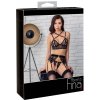 Abierta Fina Lace Lingerie Trio