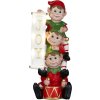 Dekorácia MagicHome Vianoce, vianoční škriatkovia, LED, 12.5x13.3x30.5 cm