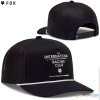 Fox šiltovka Numerical Snapback hat, čierna, one size