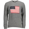 U.S.Polo štylový pánsky pulóver šedá