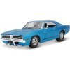 Maisto 1969 Dodge Charger R/T metal modrá 1:25