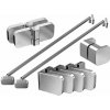 RAVAK B SET k sprchovacím dverám BSDPS - 120/80 Ľ, chróm