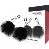 Darkness Fur Nipple Clams - Svorky Na Bradavky