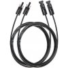 Predlžovací kábel EcoFlow MC4 Solar Extension Cable 3m Farba: čierna