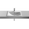 Roca Diverta umývadlo 55x42.5 cm obdĺžnik vstavané umývadlo biela A327116S00