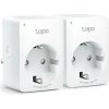 TP-Link Tapo P100(2-pack)(EU) chytrá WiFi mini zásuvka (2300W,10A,2,4 GHz,BT) TP-link