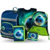 Aktovka Baagl Zippy Plus Futbalová lopta – 5-dielny set