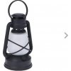 PROGARDEN Lampáš s LED plameňom 22 cm čierna KO-ASX000120