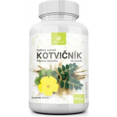 Allnature Kotvičník bylinný extrakt 60 toboliek