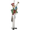 Clayre & Eef Veľká kovová figúrka Luskáčik Nutcracker s rúrkou - 65*71*218 cm - Clayre & Eef