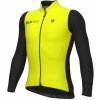 ALÉ Cyklistická zateplená bunda - FONDO 2.0 PRAGMA - žltá/čierna