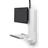 Ergotron StyleView Sit-Stand VL High Traffic Areas, white,systém držáků na zeď, monitor (all in one), klávesnice, myš 61-081-062