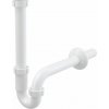 Alcadrain Umývadlový sifón s prelisovanou maticou, biely A80-DN32
