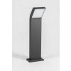 LVT CLARK stojaca záhradná LED lampa 80cm 12W 4000K čierna IP54 PL3343