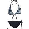 Dámske dvojdielne plavky AQUOS, ARIELL Čierna,Sivá L