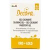 Decora Gélová farba zlatá 28 g
