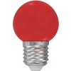 Spectrum LED žiarovka 1W RED E27